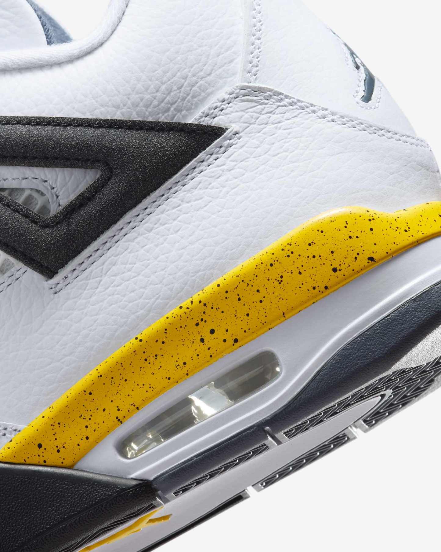 Air Jordan 4 Retro "Tour Yellow" - Λευκό/Dark Blue Grey/Μαύρο/Tour Yellow - 9