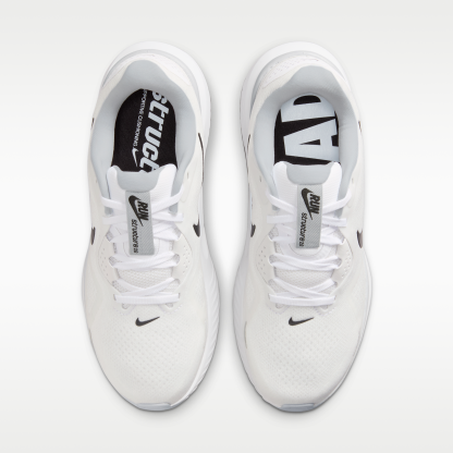 Nike Structure 26 - Λευκό/Pure Platinum/Μαύρο - 4