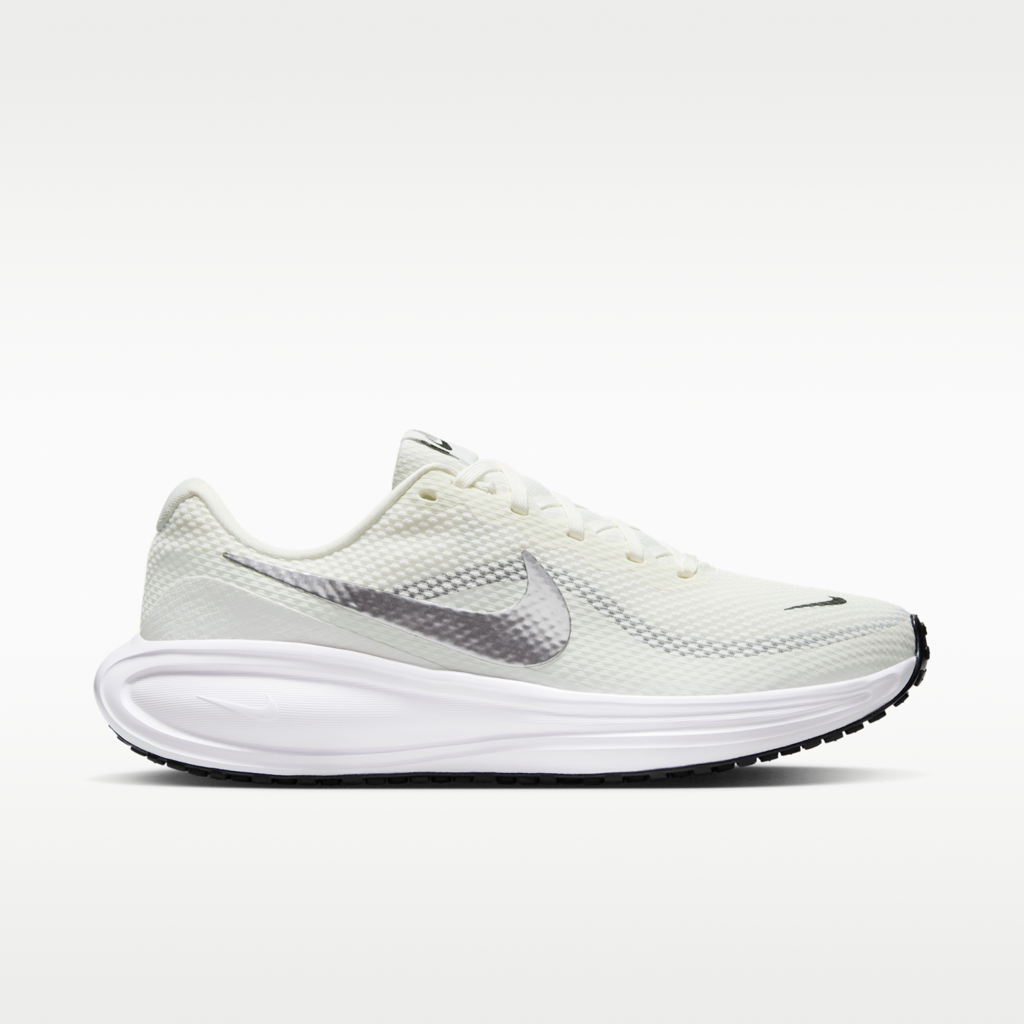 Nike Revolution 8 - Sail/Λευκό/Μαύρο/Metallic Silver - 3
