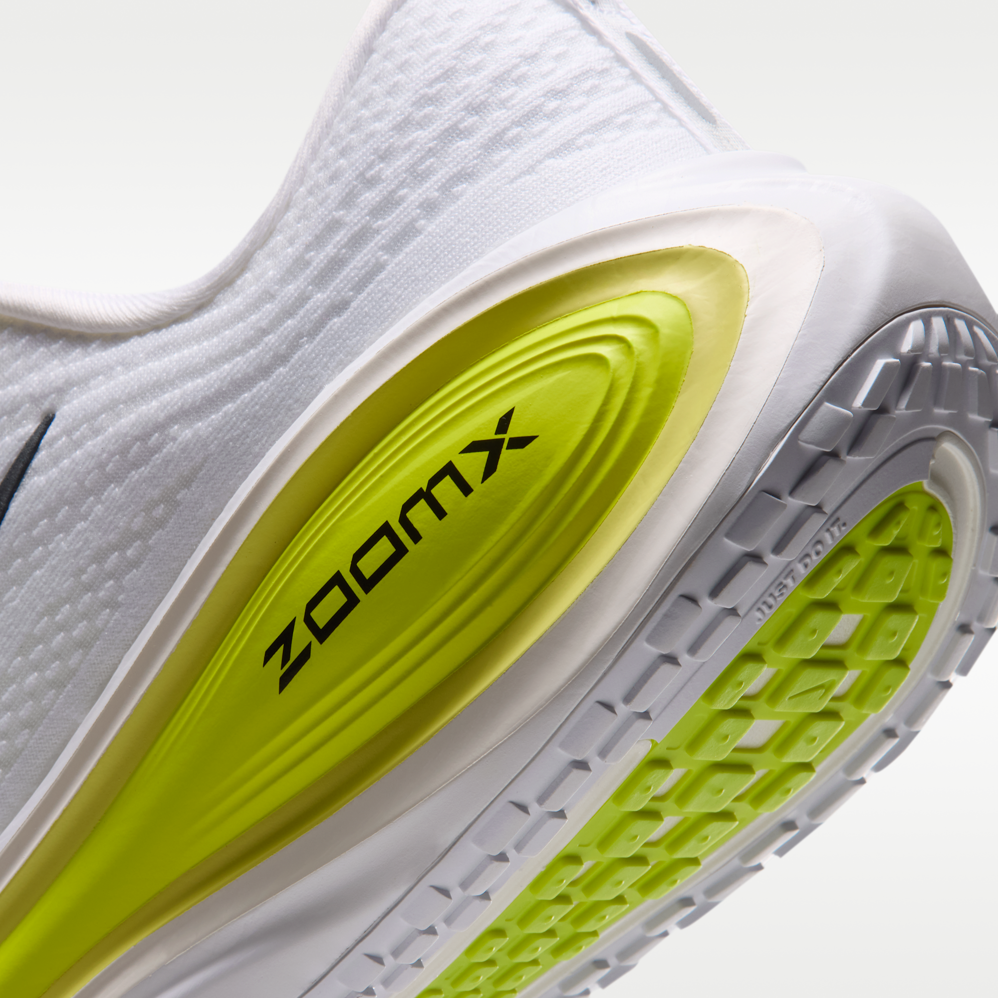 Nike Vomero Plus - Λευκό/Lemon Venom/Electric Yellow/Μαύρο - 8