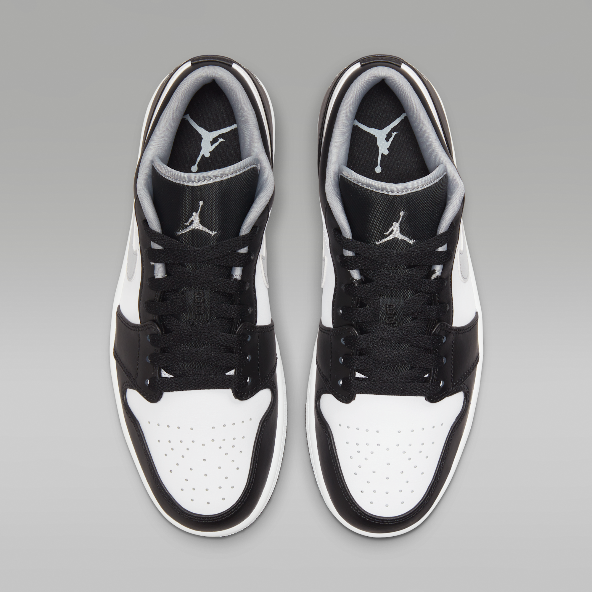 Air Jordan 1 Low - Μαύρο/Λευκό/Particle Grey - 4