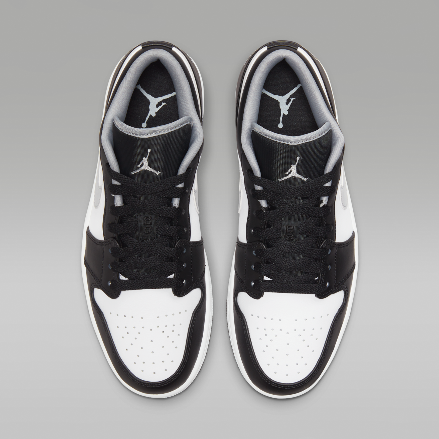 Air Jordan 1 Low - Μαύρο/Λευκό/Particle Grey - 4