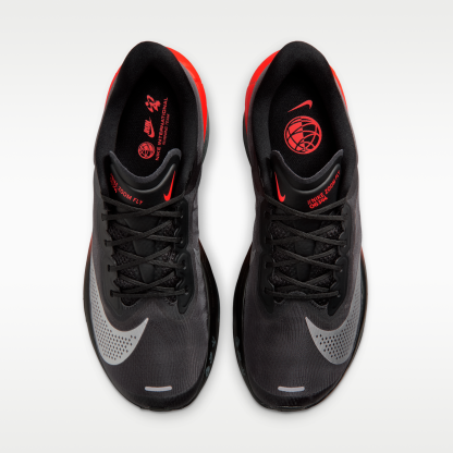 Nike Zoom Fly 6 - Μαύρο/Bright Crimson/Wolf Grey/Metallic Silver - 4