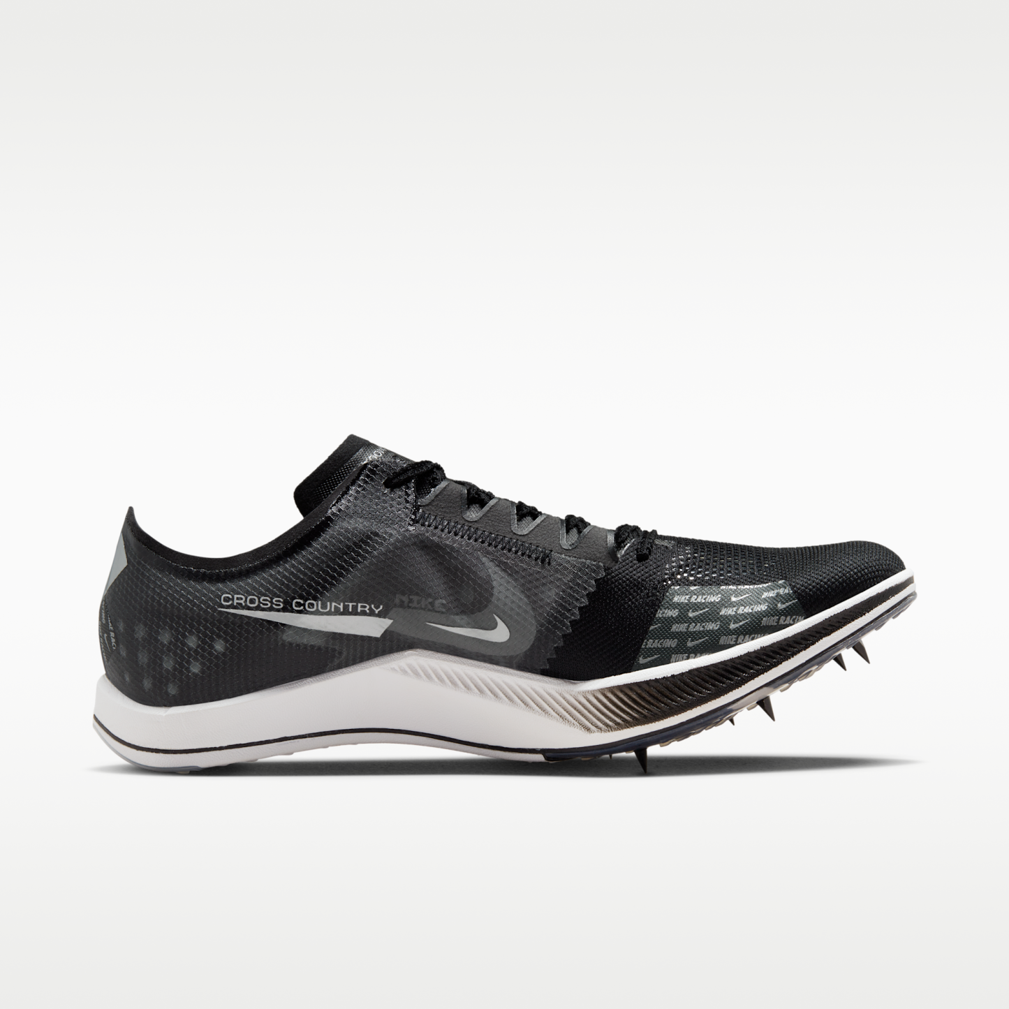 Nike Dragonfly XC - Μαύρο/Dark Smoke Grey/Λευκό/Metallic Silver - 3