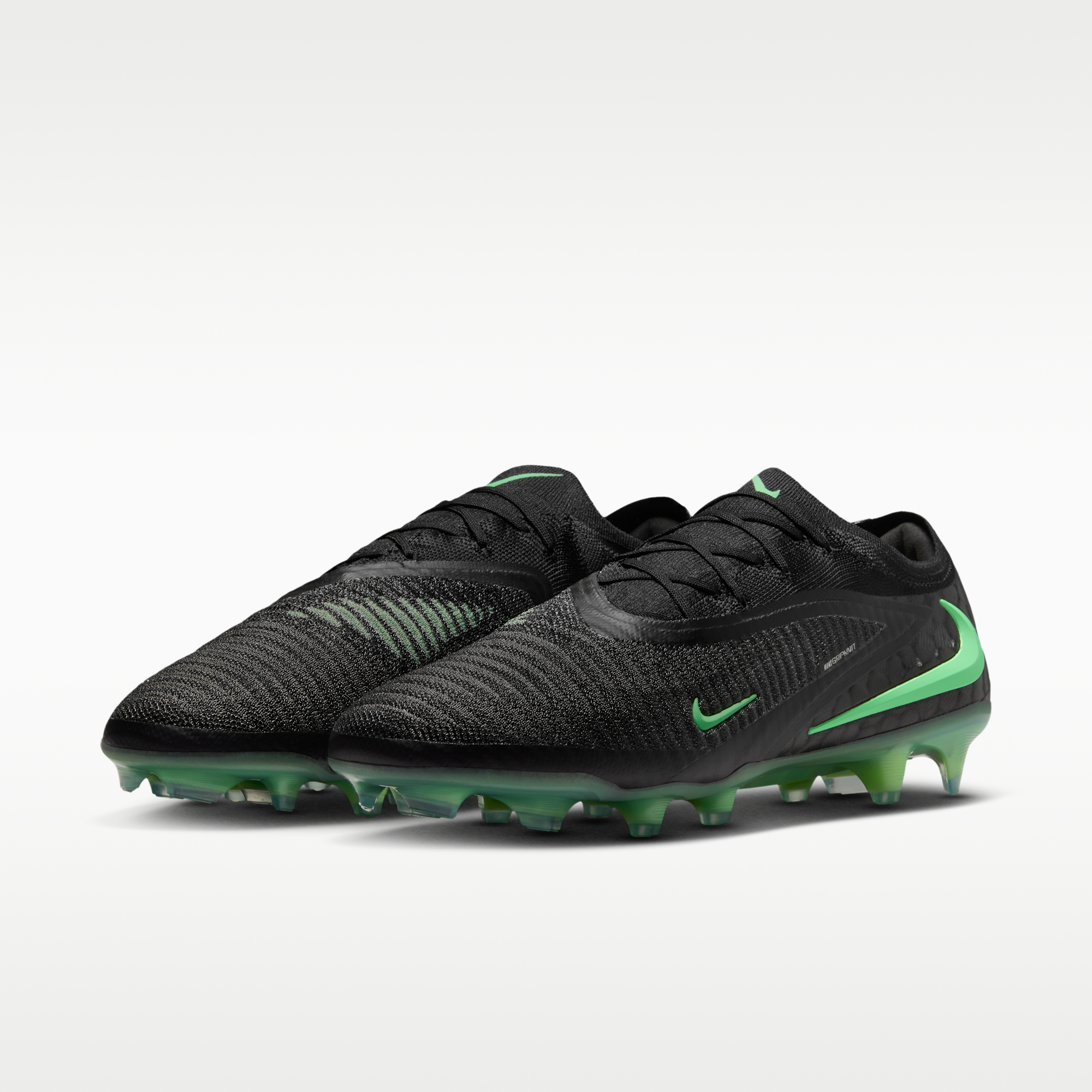Nike Phantom 6 Low Elite - Μαύρο/Μαύρο/Illusion Green (HJ2146-001) - 5
