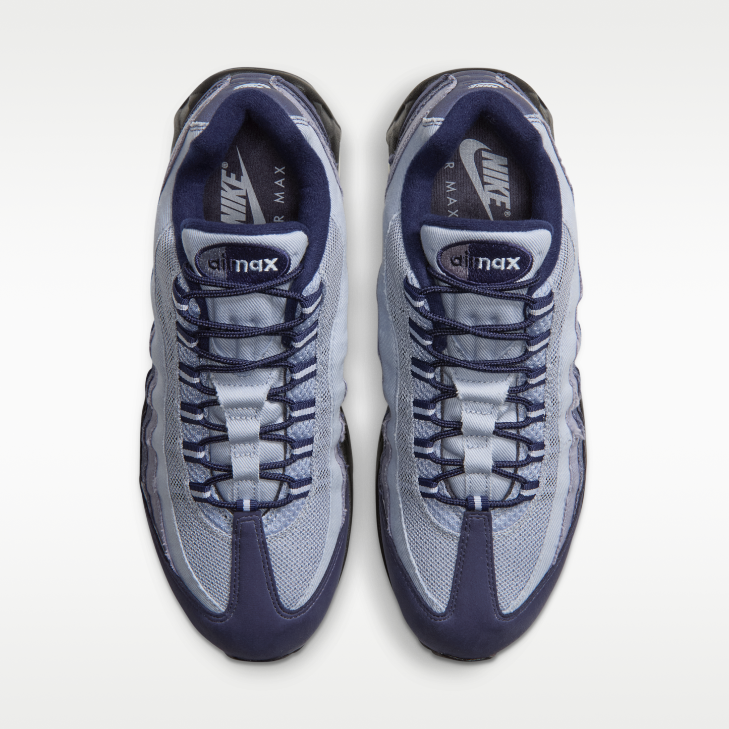 Nike Air Max 95 Big Bubble - Ashen Slate/Midnight Navy/Light Armory Blue/Light Armory Blue - 4