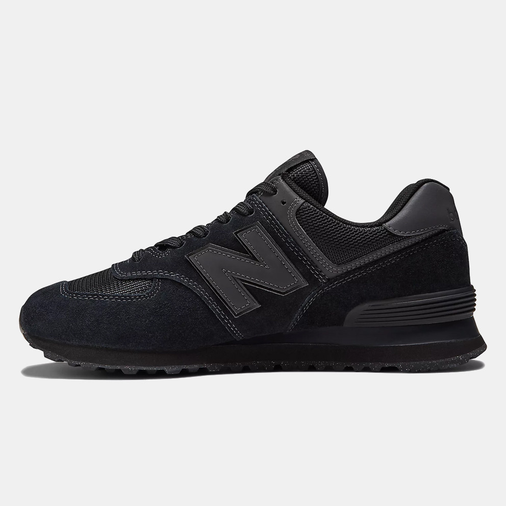New Balance 574 Ανδρικά Παπούτσια - Black