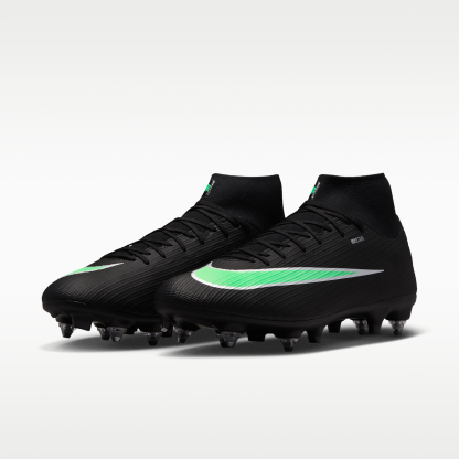 Nike Mercurial Superfly 11 Academy - Μαύρο/Μαύρο/Illusion Green (IO1492-001) - 5