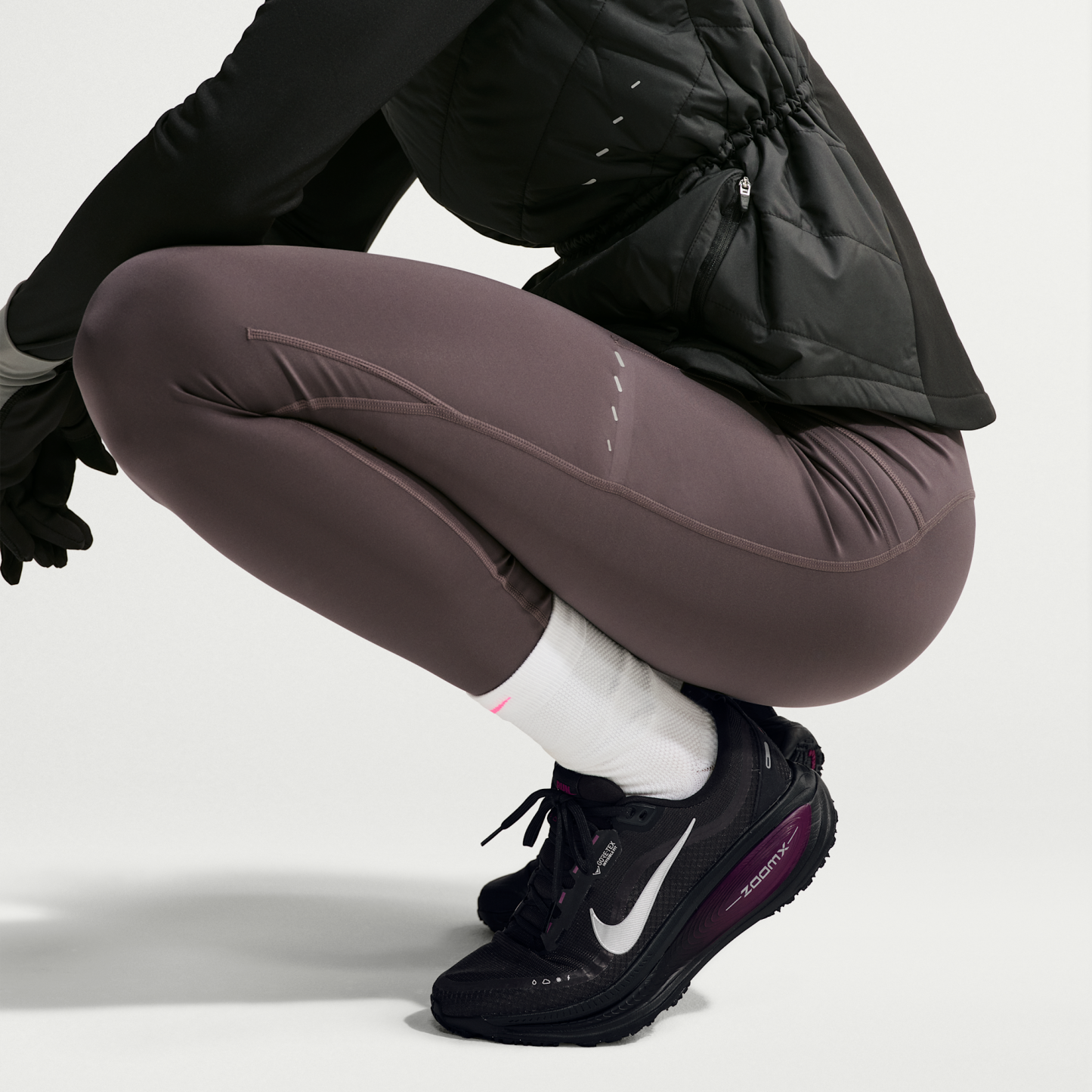 Nike Vomero 18 GORE-TEX - Μαύρο/True Berry/Purple Pulse/Metallic Silver - 11