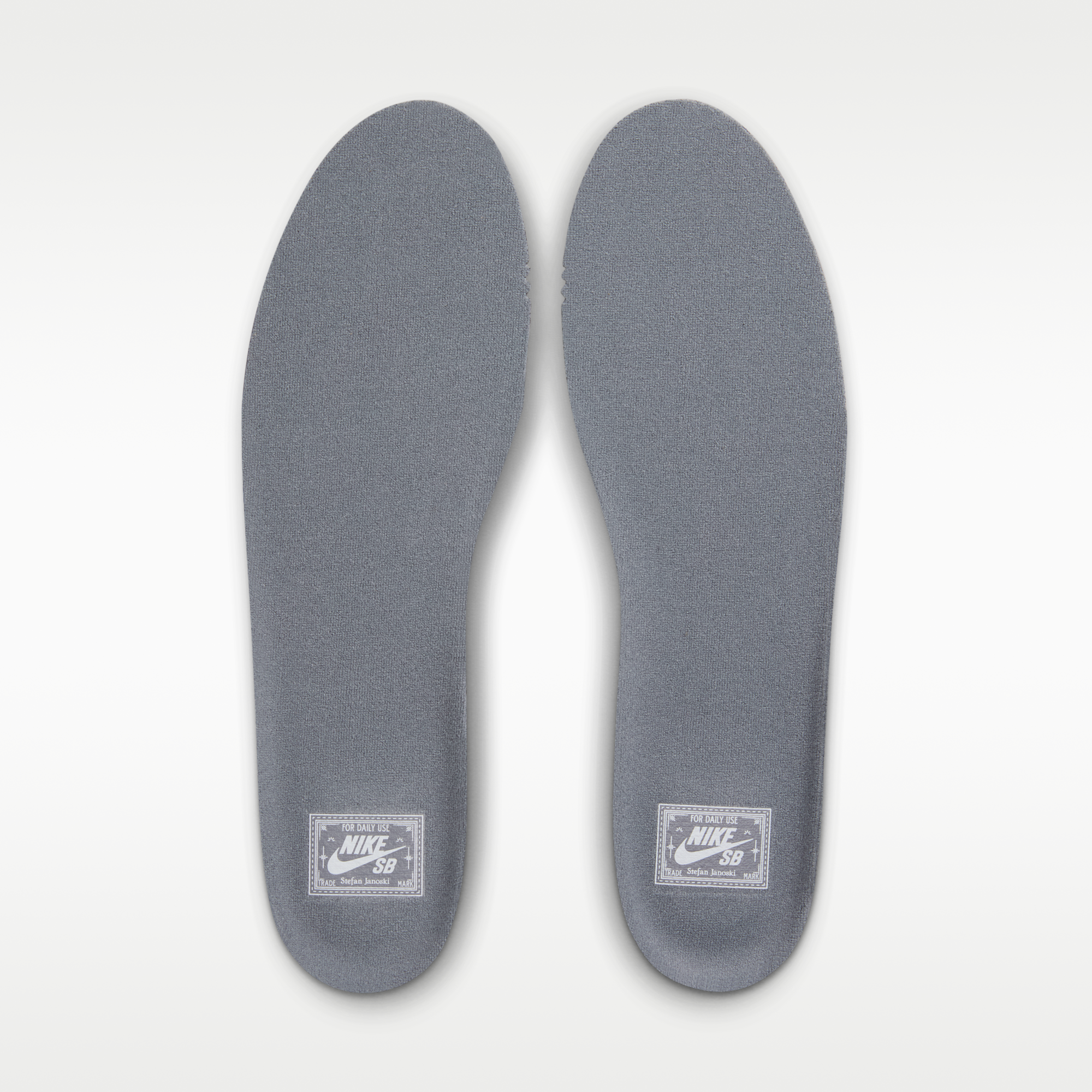 Nike SB Zoom Janoski OG+ - Cool Grey/Cool Grey/Gum Light Brown/Λευκό - 10