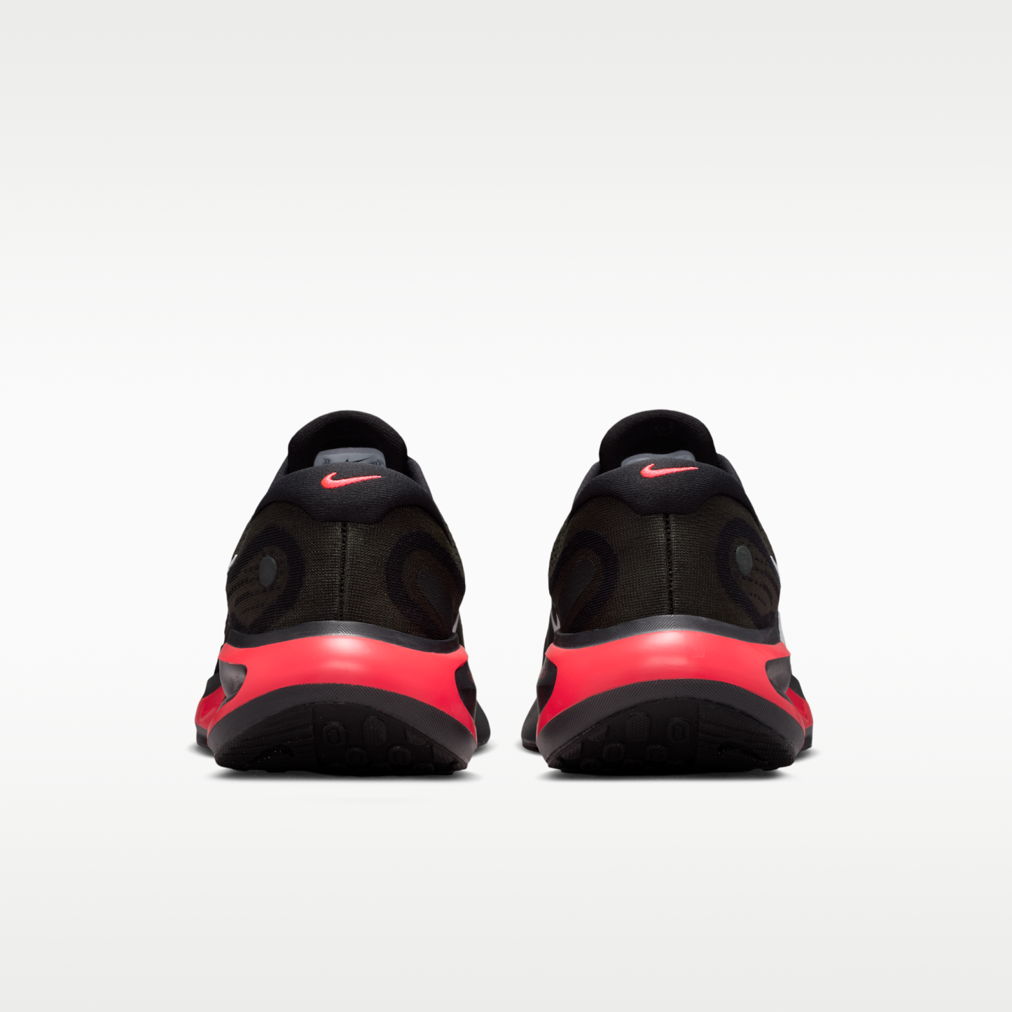 Nike Journey Run - Μαύρο/Dark Smoke Grey/Red Orbit/Λευκό - 6