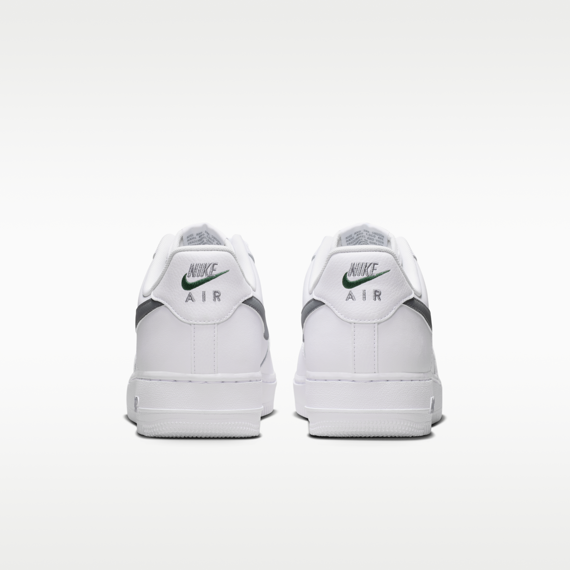 Nike Air Force 1 '07 - Λευκό/Fir/Cool Grey/Cool Grey - 6