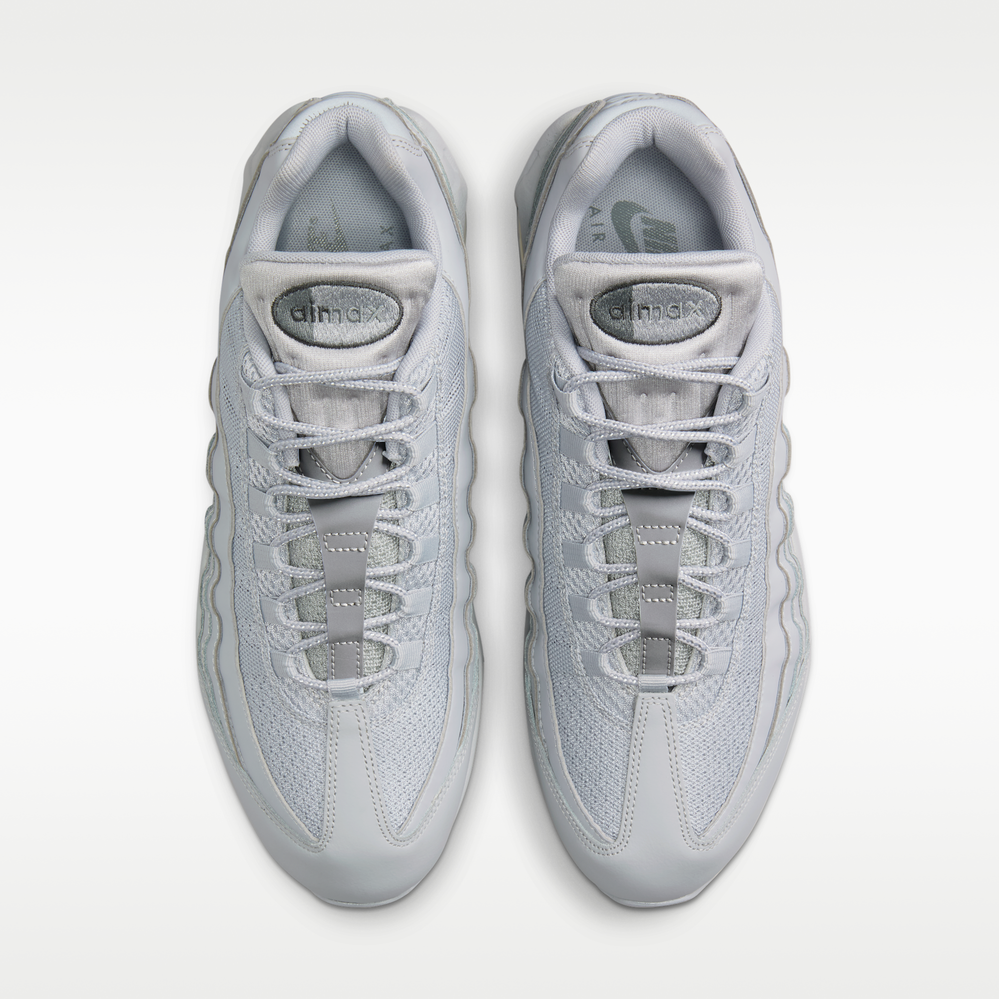 Nike Air Max 95 Big Bubble - Wolf Grey/Wolf Grey/Anthracite/Wolf Grey - 4