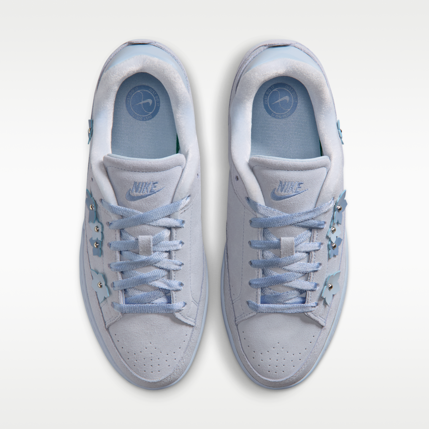 Nike Tennis Centre "Florette" - Hydrogen Blue/Hydrogen Blue/Metallic Silver/Work Blue - 4