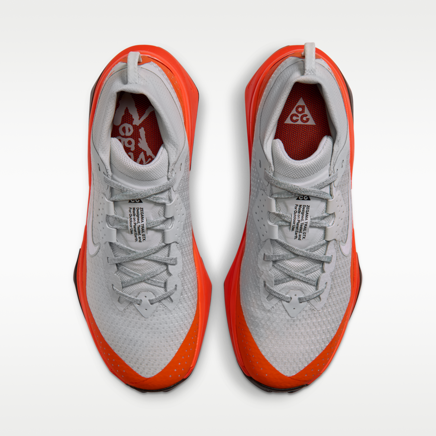 ACG Zegama Trail GORE-TEX - Light Silver/Safety Orange/Μαύρο/Summit White - 5