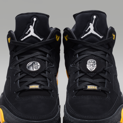 Jordan Son of Mars Low - Μαύρο/Tour Yellow/Dark Smoke Grey/Λευκό - 9