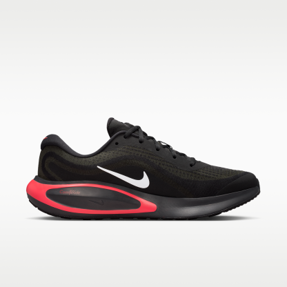 Nike Journey Run - Μαύρο/Dark Smoke Grey/Red Orbit/Λευκό - 3