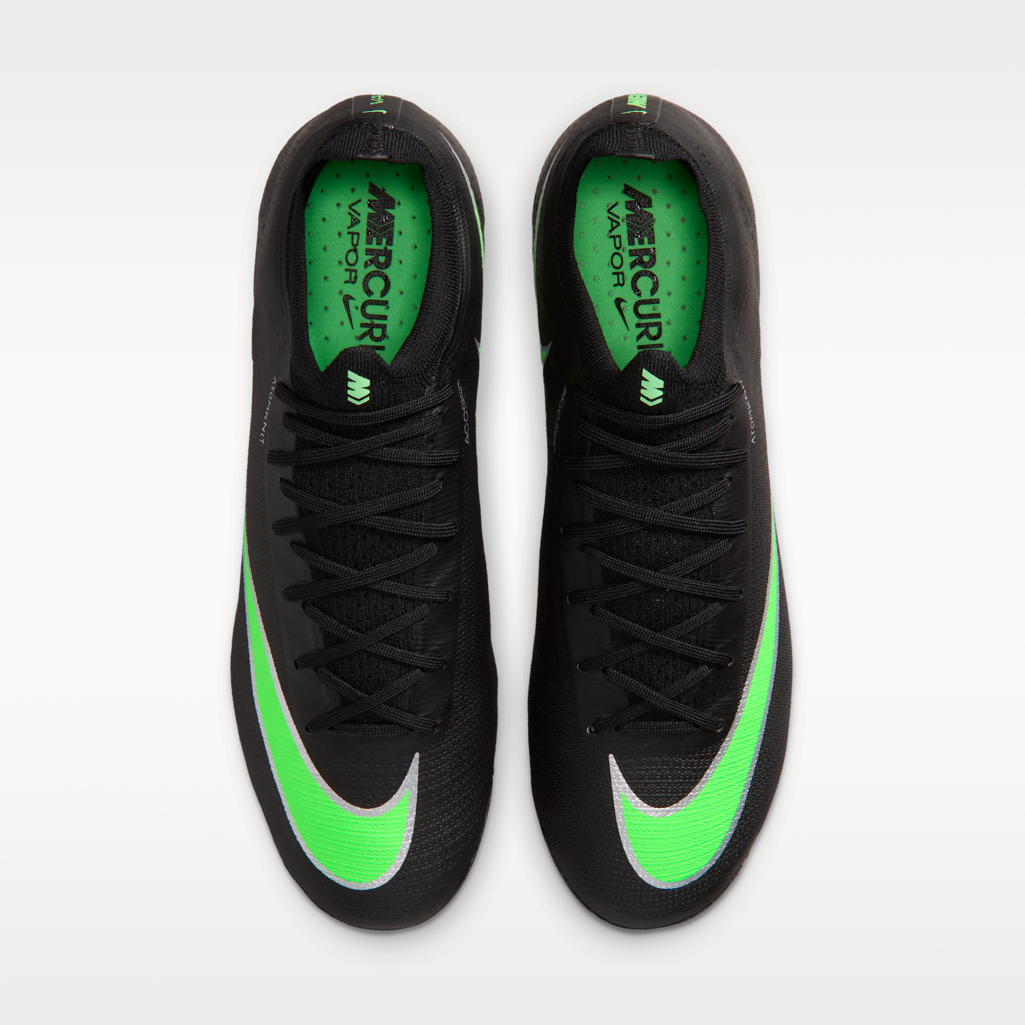 Nike Mercurial Vapor 17 Elite - Μαύρο/Μαύρο/Illusion Green (IF8508-001) - 4