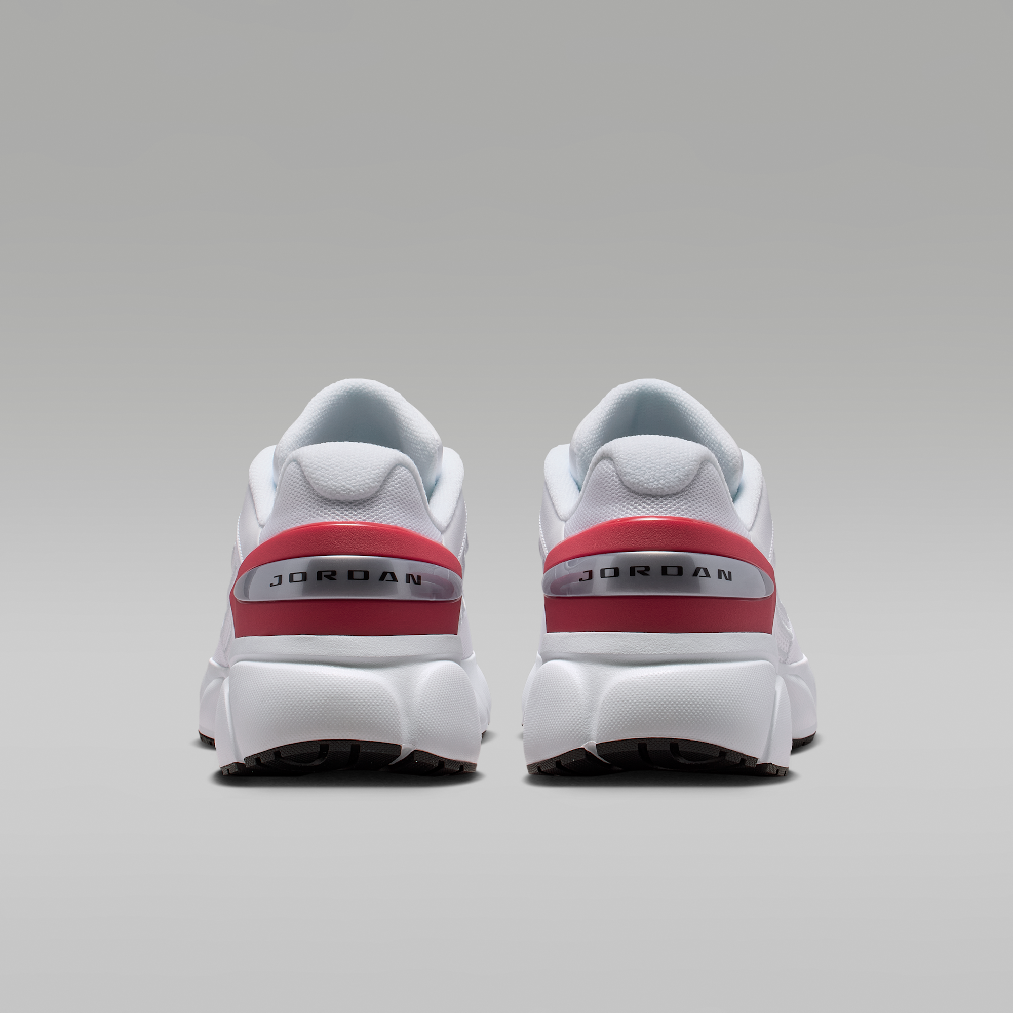 Jordan Trunner Flow - Λευκό/Gym Red/Metallic Silver/Μαύρο - 6