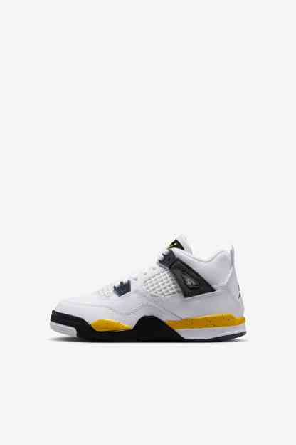 Air Jordan 4 Retro "Tour Yellow" - Λευκό/Dark Blue Grey/Μαύρο/Tour Yellow - 18