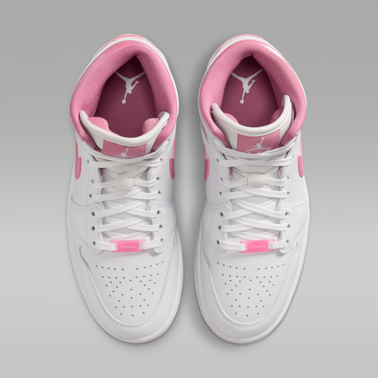 Air Jordan 1 Mid SE - Λευκό/Desert Berry - 4
