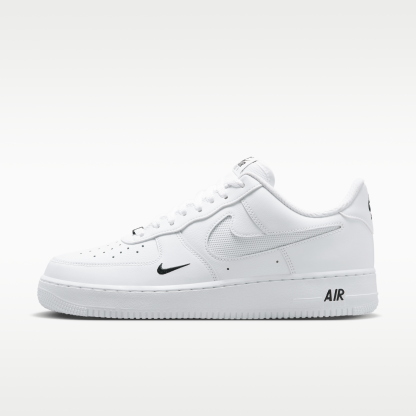 Nike Air Force 1 '07 LV8 - Λευκό/Μαύρο/Reflect Silver - 1