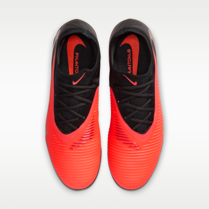 Nike Phantom 6 Low Pro - Bright Crimson/Bright Crimson/Μαύρο - 4