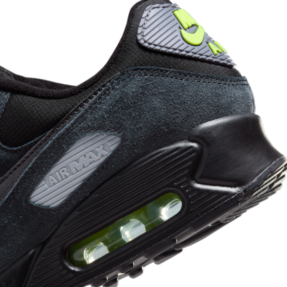 Nike Air Max 90 - Μαύρο/Volt/Cool Grey/Μαύρο - 8