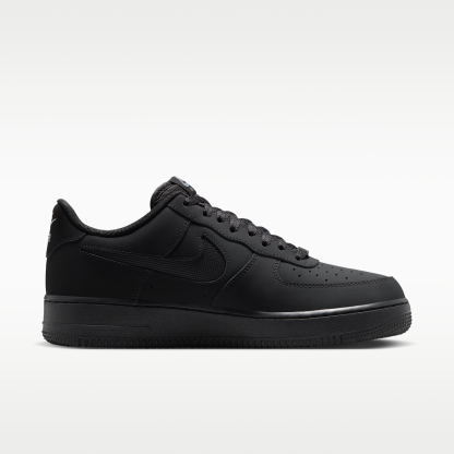 Nike Air Force 1 '07 LV8 - Μαύρο/Cool Grey/Cool Grey - 3
