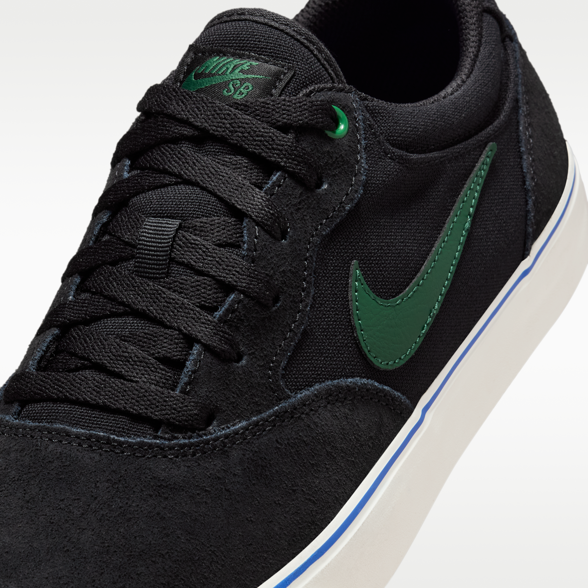 Nike SB Chron 2 - Μαύρο/Sail/Racer Blue/Fir - 7