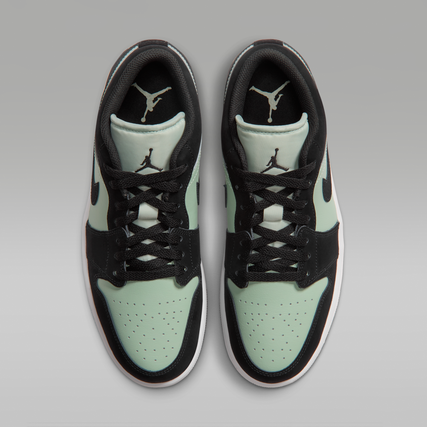 Air Jordan 1 Low - Μαύρο/Λευκό/Pistachio Frost - 4