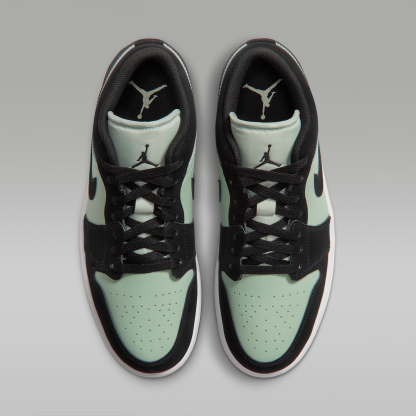 Air Jordan 1 Low - Μαύρο/Λευκό/Pistachio Frost - 4