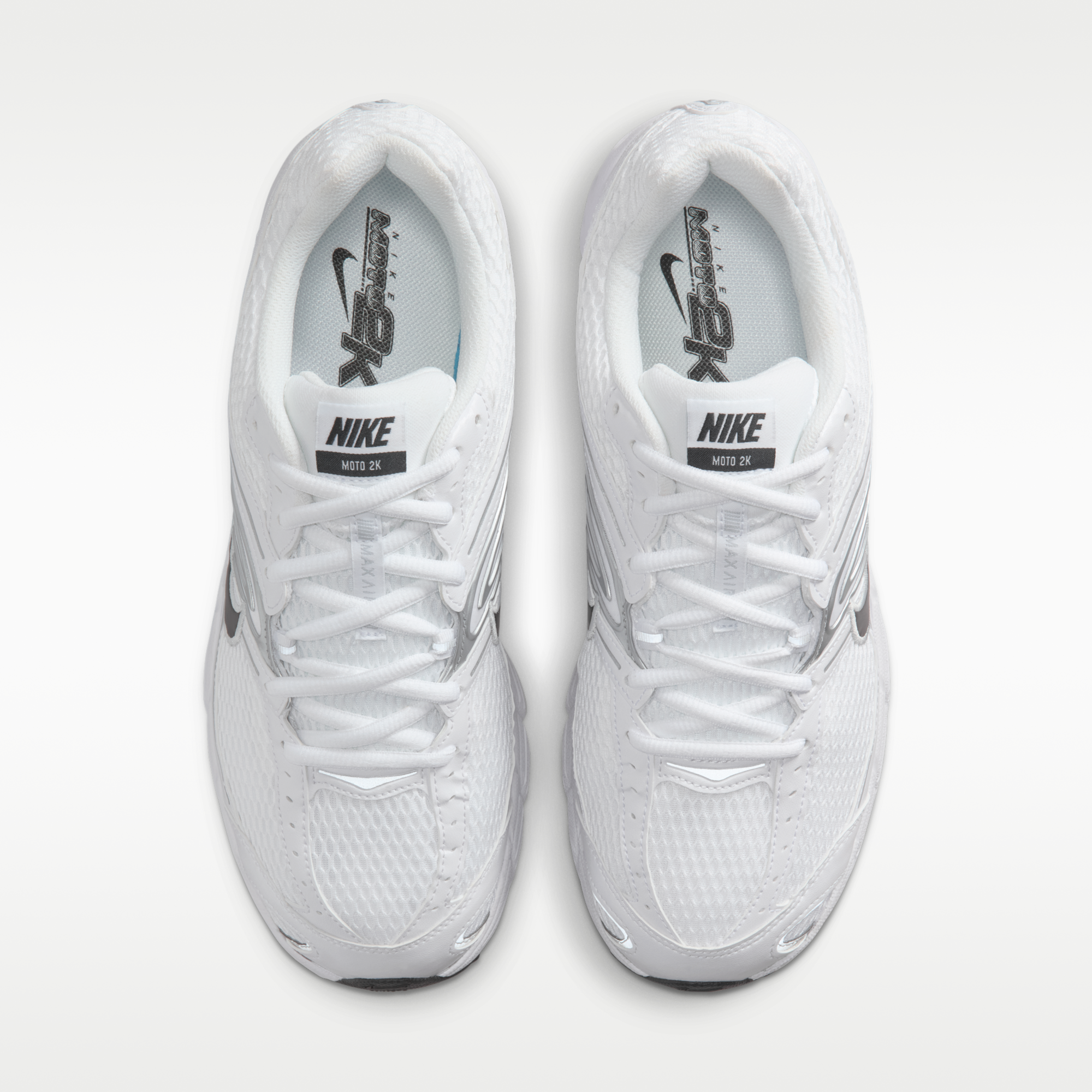 Nike Air Max Moto 2K - Λευκό/Metallic Silver/Photon Dust/Μαύρο - 4