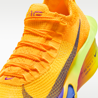 Nike Alphafly 3 Glam - Laser Orange/Citron Pulse/Volt Ice/Indigo Burst - 7