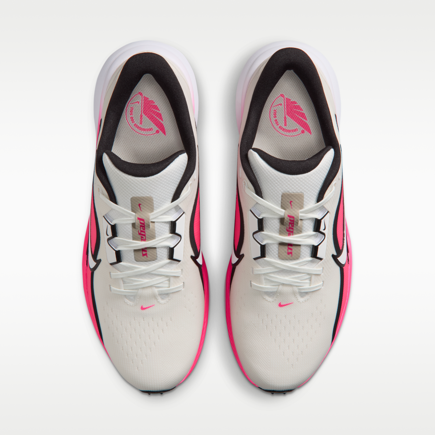 Nike Pegasus 1 G - Sail/Hyper Pink/Μαύρο - 4