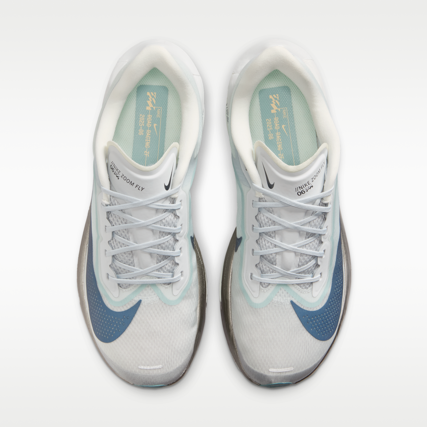 Nike Zoom Fly 6 - Pure Platinum/Grey Fog/Ice Peach/Dark Obsidian - 4