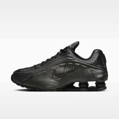 Nike Shox R4 - Μαύρο/Μαύρο/Bright Crimson/Μαύρο - 1