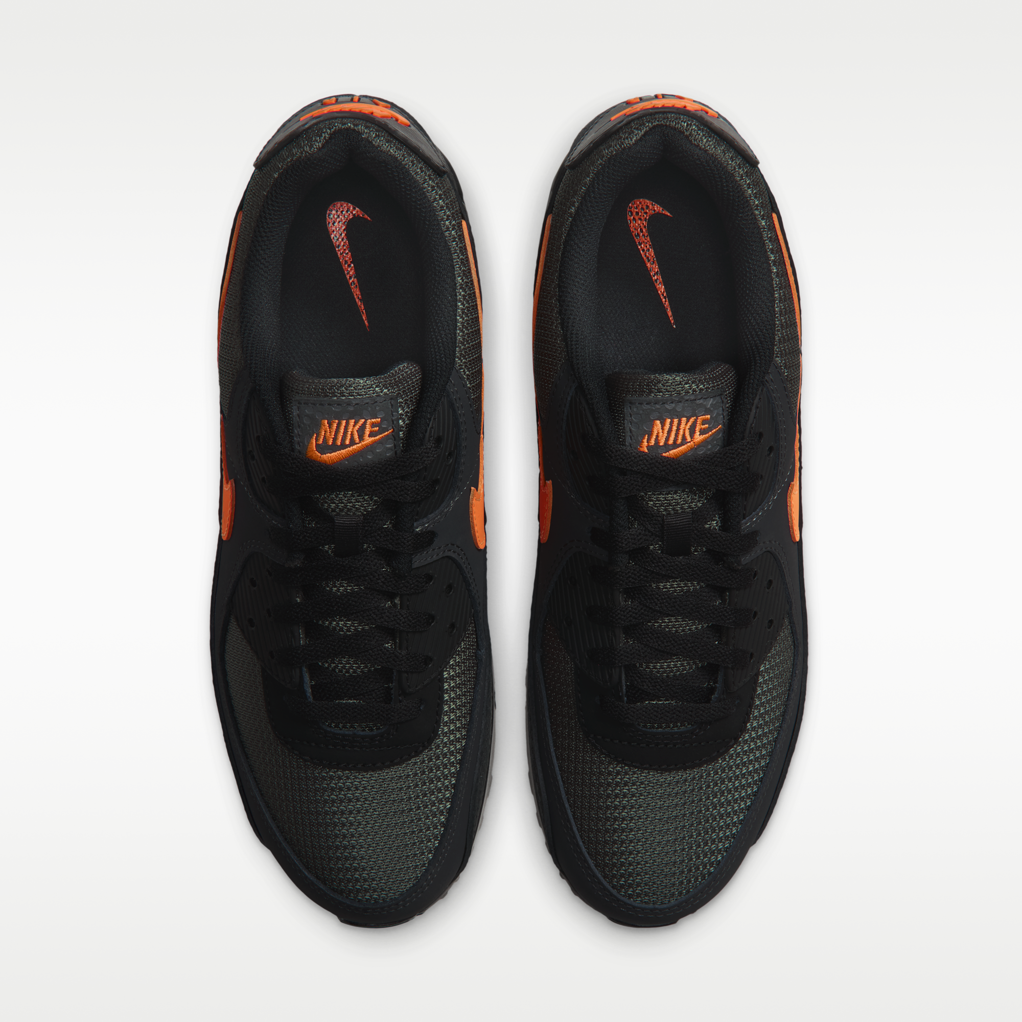 Nike Air Max 90 - Cargo Khaki/Μαύρο/Off Noir/Total Orange - 4
