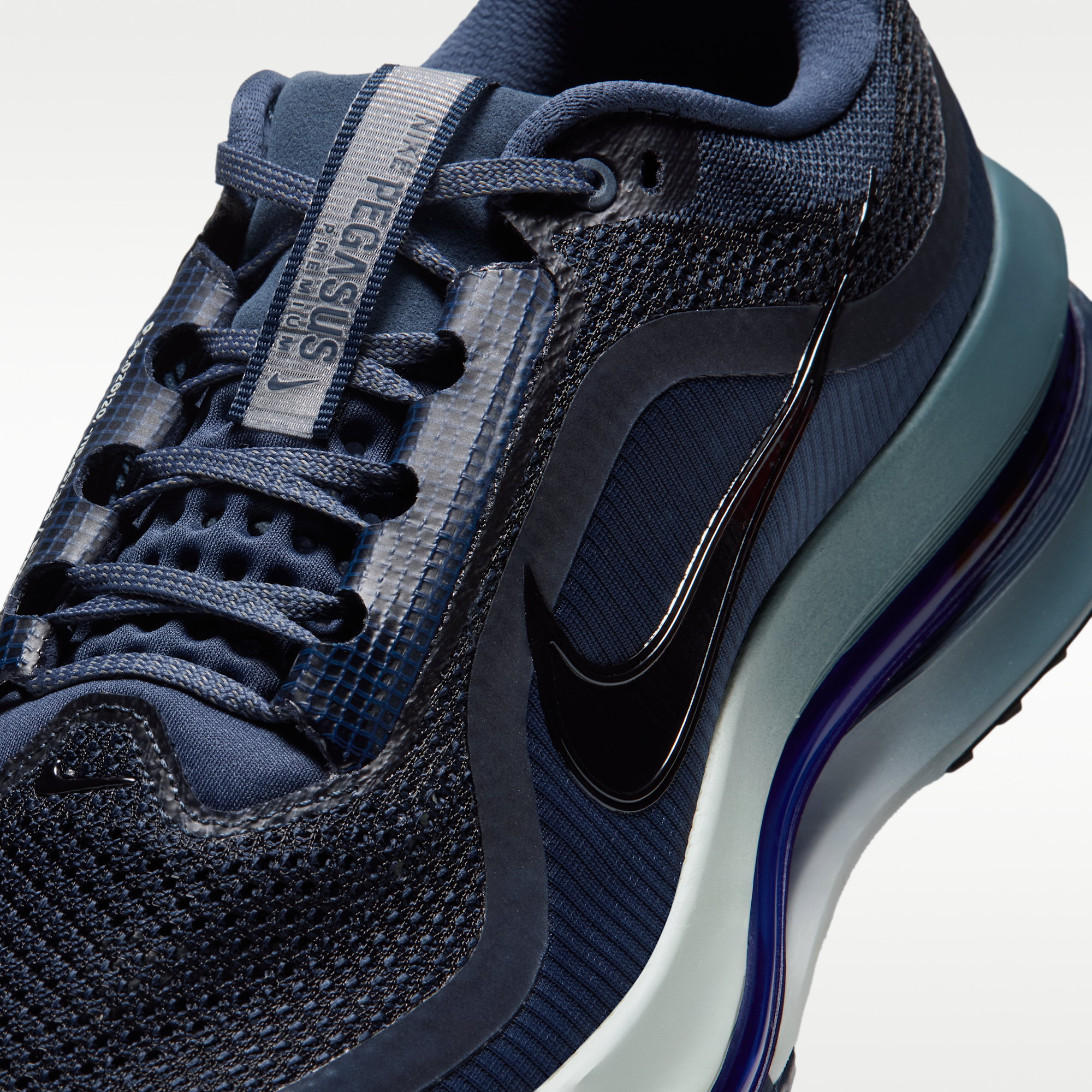 Nike Pegasus Premium - Smokey Blue/Dark Slate/Racer Blue/Μαύρο - 7