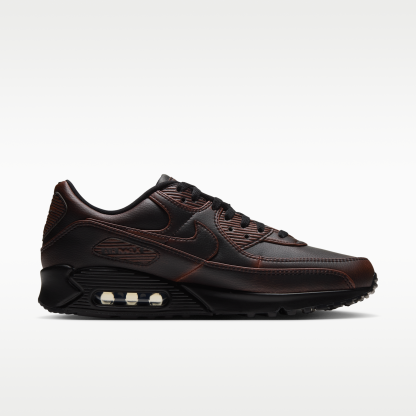 Nike Air Max 90 Premium - Μαύρο/Cinnamon/Μαύρο - 3