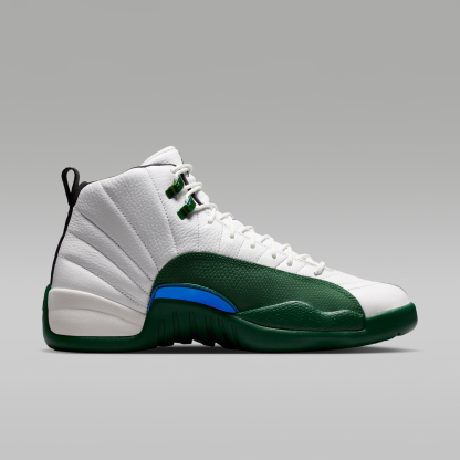 Air Jordan 12 Retro "Idols Become Rivals" - Summit White/Fierce Purple/Gorge Green - 3