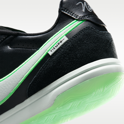Nike Tiempo Maestro Academy - Μαύρο/Μαύρο/Illusion Green (HQ7017-001) - 8