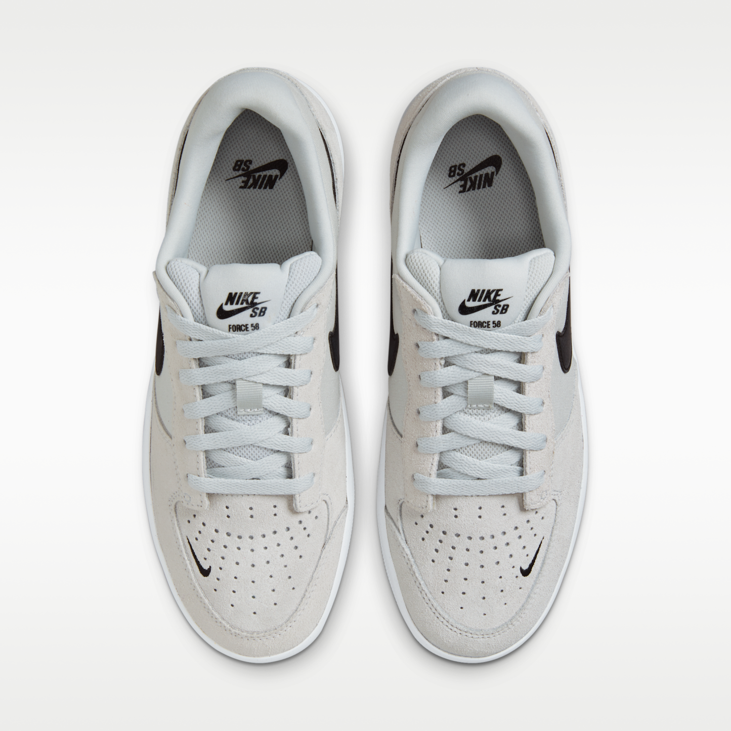 Nike SB Force 58 - Photon Dust/Photon Dust/Λευκό/Μαύρο - 4