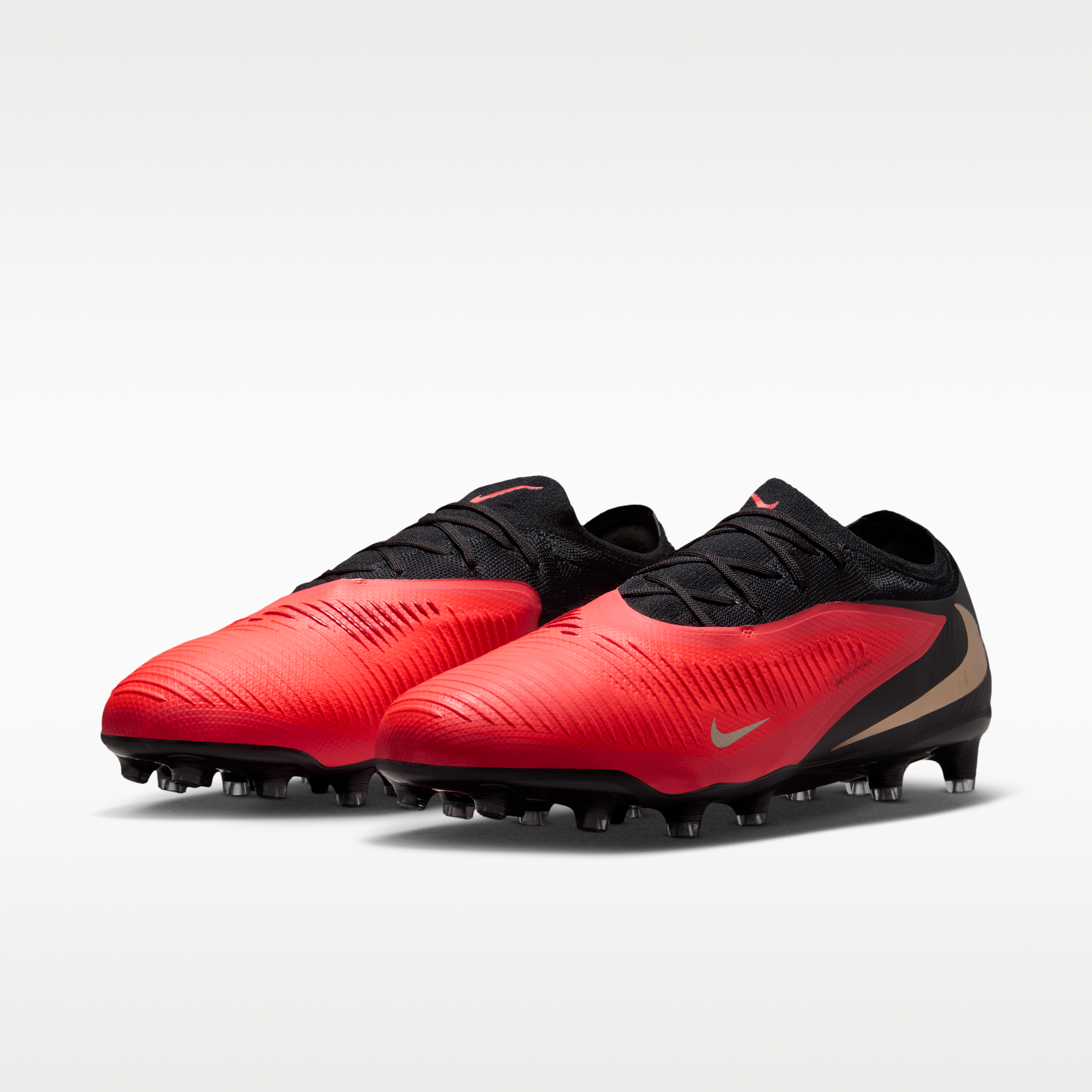 Nike Phantom 6 Low Pro - Bright Crimson/Bright Crimson/Μαύρο (HQ2317-600) - 5