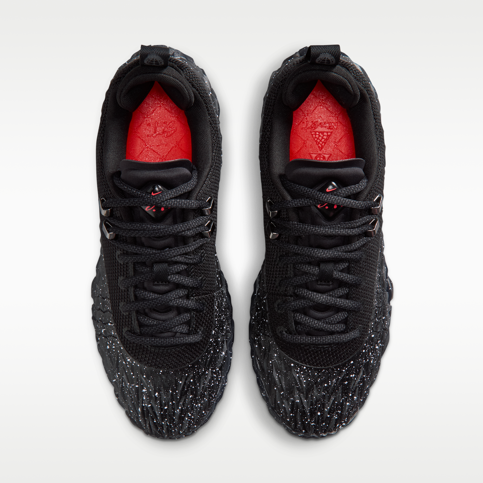 Nike S.T. Charge "Detroit Tough" - Μαύρο/Dark Smoke Grey/Μαύρο/Bright Crimson - 4