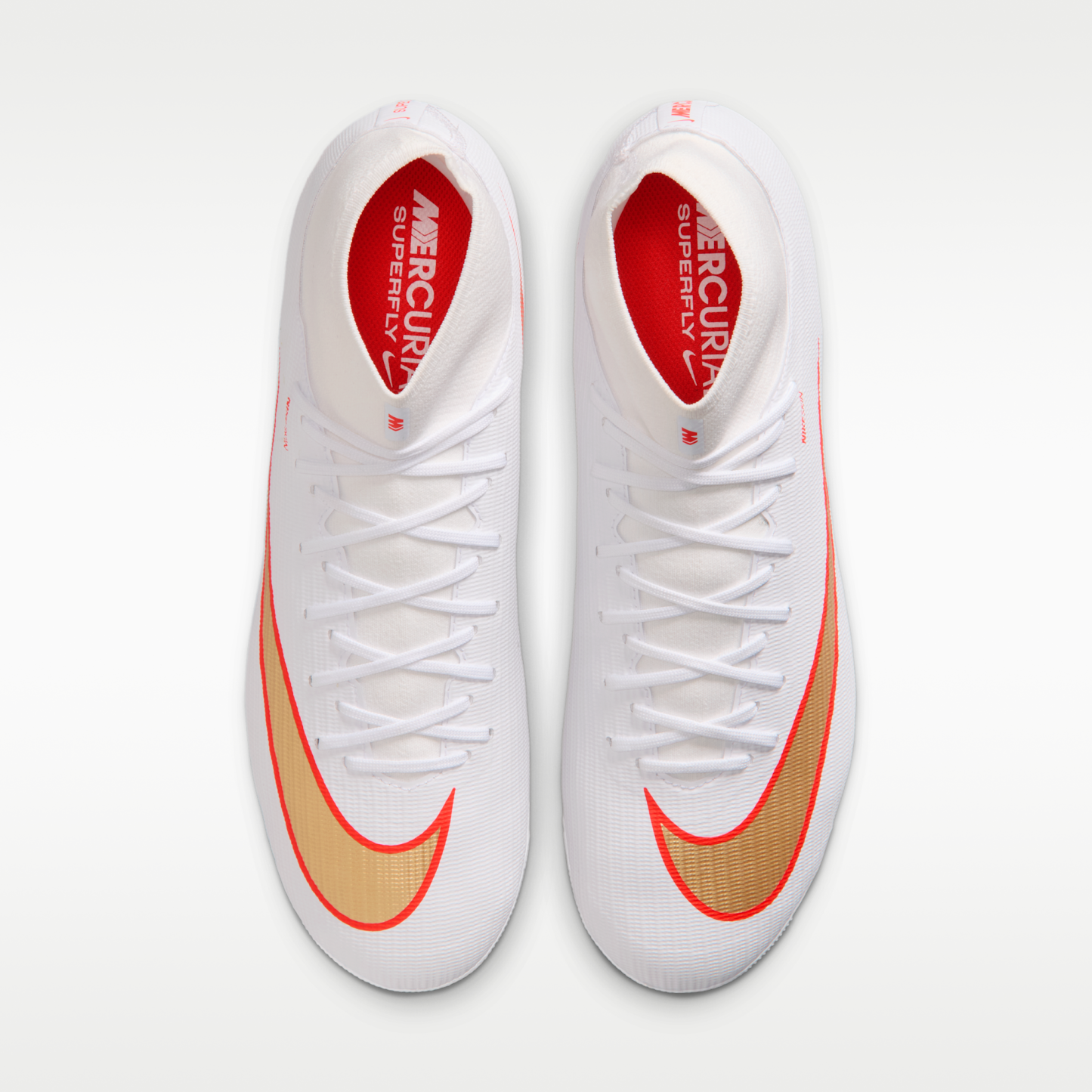 Nike Mercurial Superfly 11 Academy - Λευκό/Bright Crimson/Blur (IO1496-100) - 4