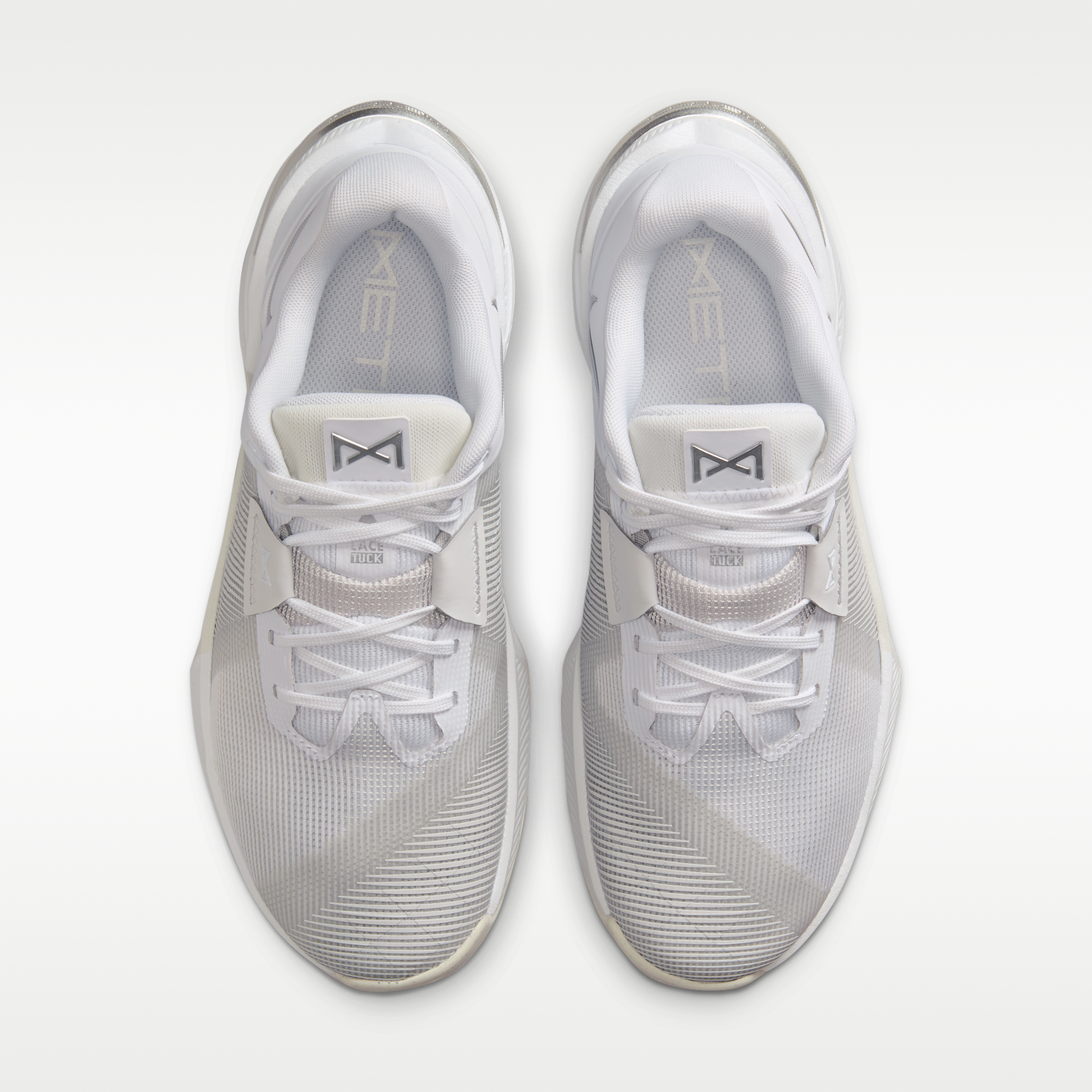 Nike Metcon 10 - Λευκό/Platinum Tint/Wolf Grey/Metallic Silver - 4