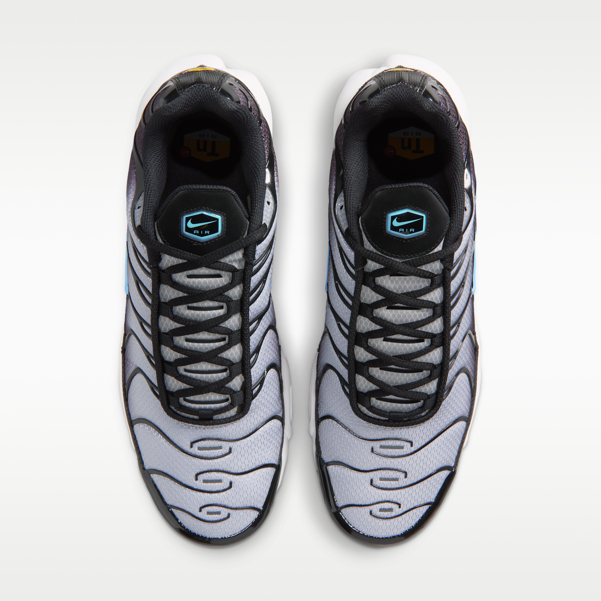 Nike Air Max Plus - Μαύρο/Light Smoke Grey/Λευκό/Football Blue - 4