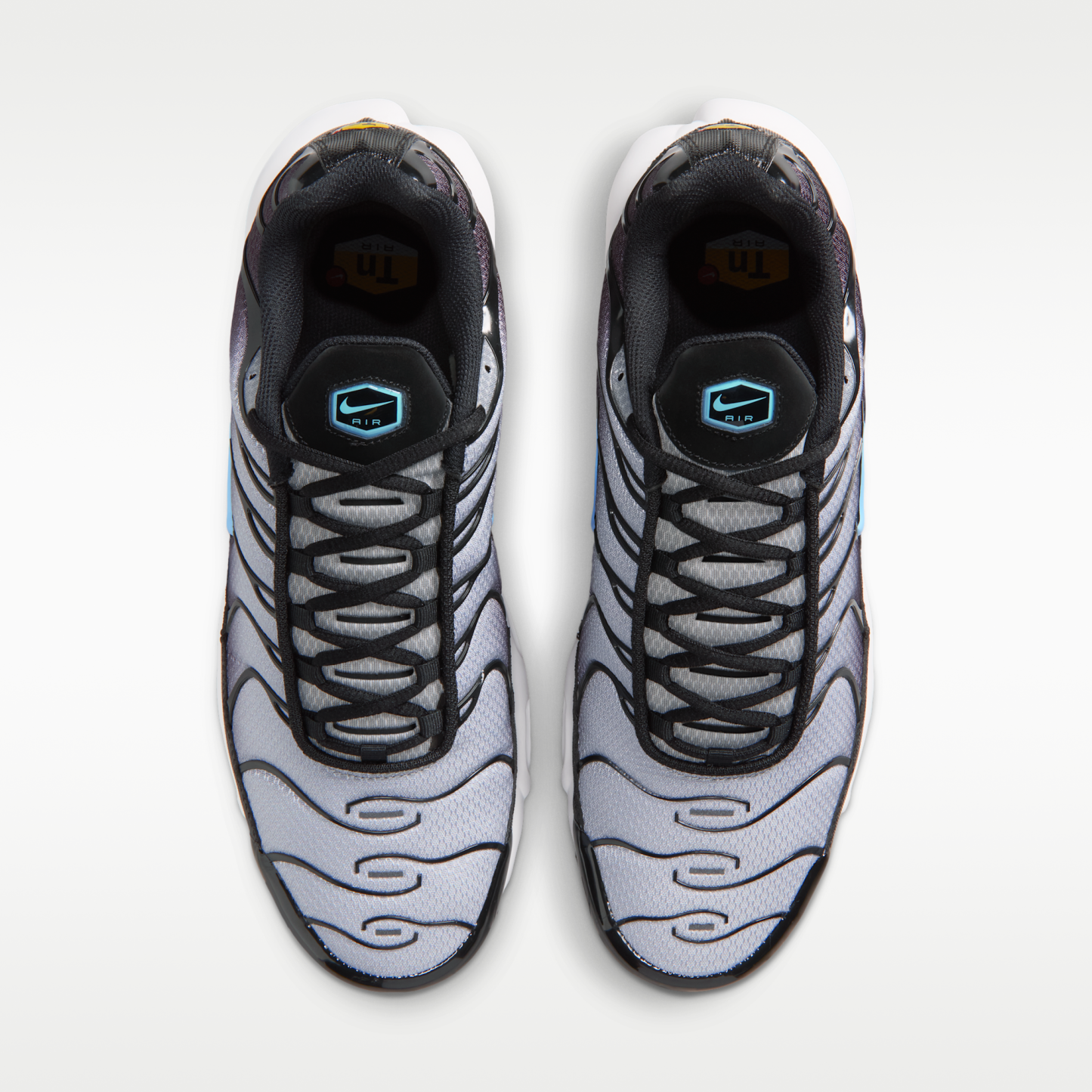 Nike Air Max Plus - Μαύρο/Light Smoke Grey/Λευκό/Football Blue - 4