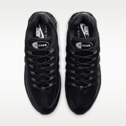 Nike Air Max 95 Big Bubble - Μαύρο/Metallic Silver/Cool Grey/Λευκό - 4